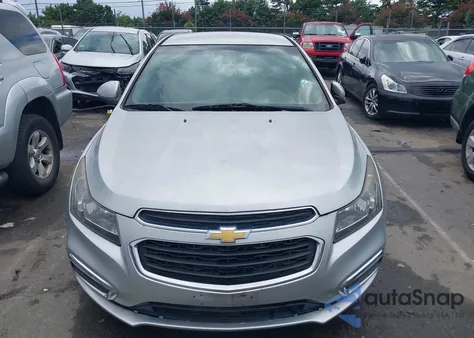 2015 Chevrolet Cruze 2Lt Auto из США, поврежденный, VIN 1G1PE5SB6F7300470